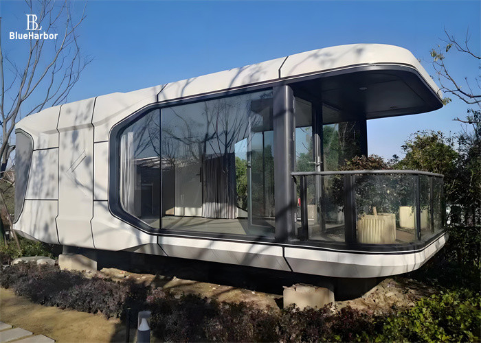 Intelligente Möbel Raumkapselhaus für 1-4 Personen mit vollem Sinn für Technologie