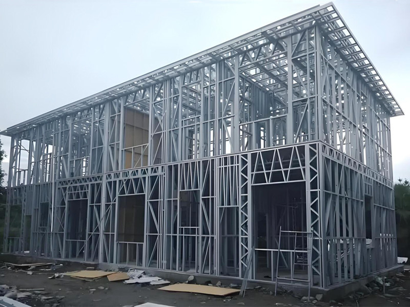 AS/AZ/EU/USA Standard-Leichtmetall-Stahlhaus / vorgefertigtes voll ausgestattetes Metallhaus
