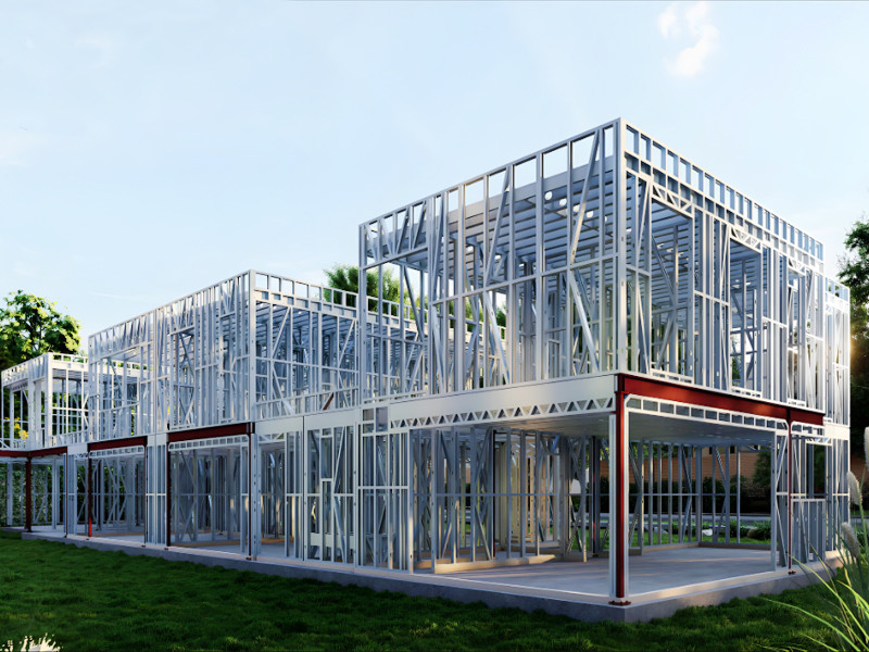 AS/AZ/EU/USA Standard-Leichtmetall-Stahlhaus / vorgefertigtes voll ausgestattetes Metallhaus