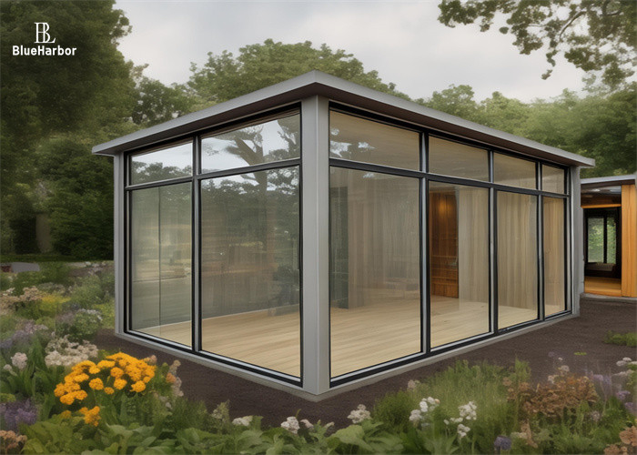 Multi Szenario Prefab Studios mit Fenstern von 20 bis 46 Quadratmeter