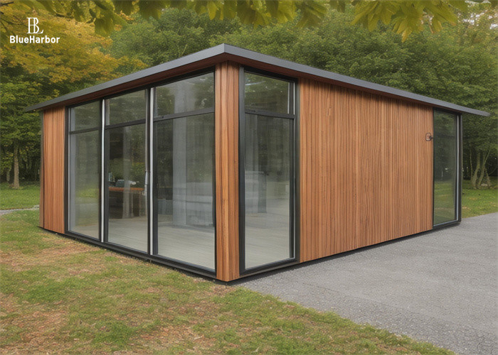 Multi Szenario Prefab Studios mit Fenstern von 20 bis 46 Quadratmeter